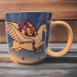 Vintage Retro Disney Hercules 12 oz Mug Coffee Zeus Hera Hades Panic Pain Megara